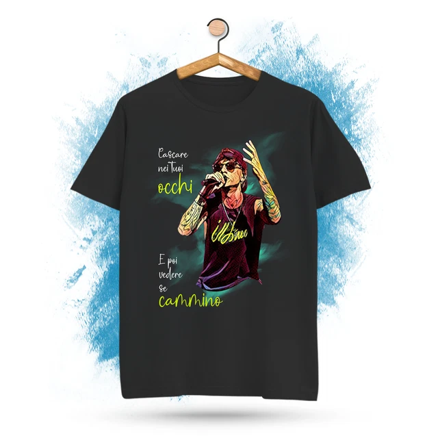 T-Shirt Con Frase Rewind Per Fan Della Musica Italiana – Idea Regalo Originale