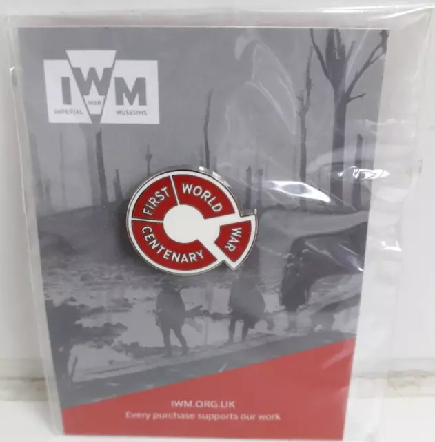First World War Centenary Pin Badge Collectable 100 Year Anniversary