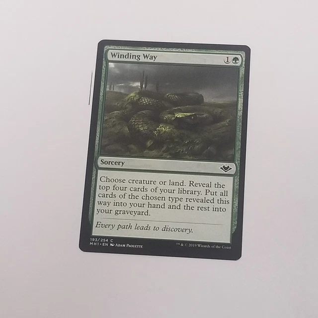 WINDING WAY 2019 modern horizons Magic the Gathering Card MTG - NM LP