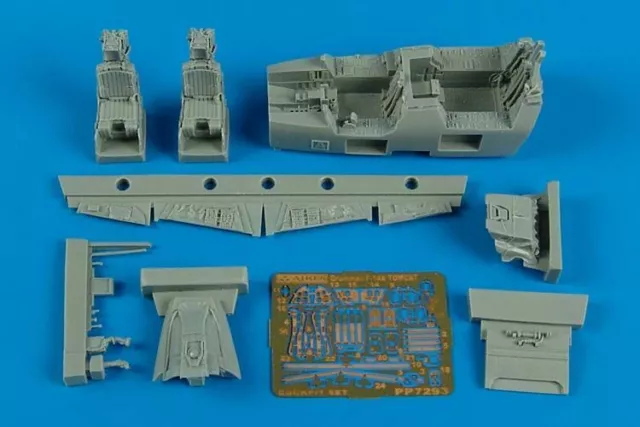 Aires 7293 - 1:72 F-14A Tomcat cockpit set for Fujimi  - Neu