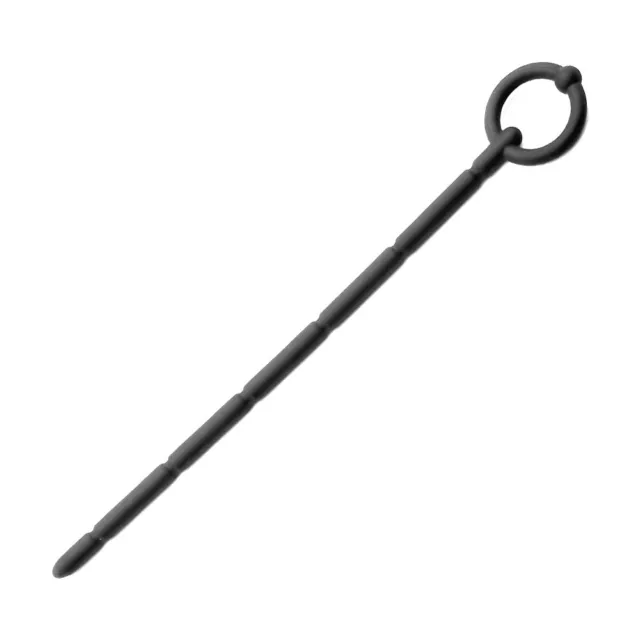 Beginner-Friendly Silicone Urethral Sound - Ribbed Design for Added Stimulation