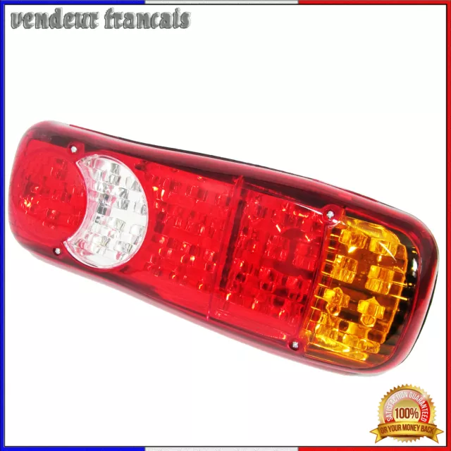 Paire Led 24V Feux Arrieres Pour Camion Remorque Fourgon Caravane Neuf 2