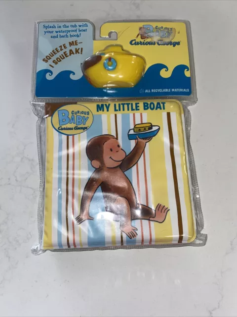 Curious Baby My Little Boat (Curious George Bath Book & Toy Boat) By Rey, H. A.