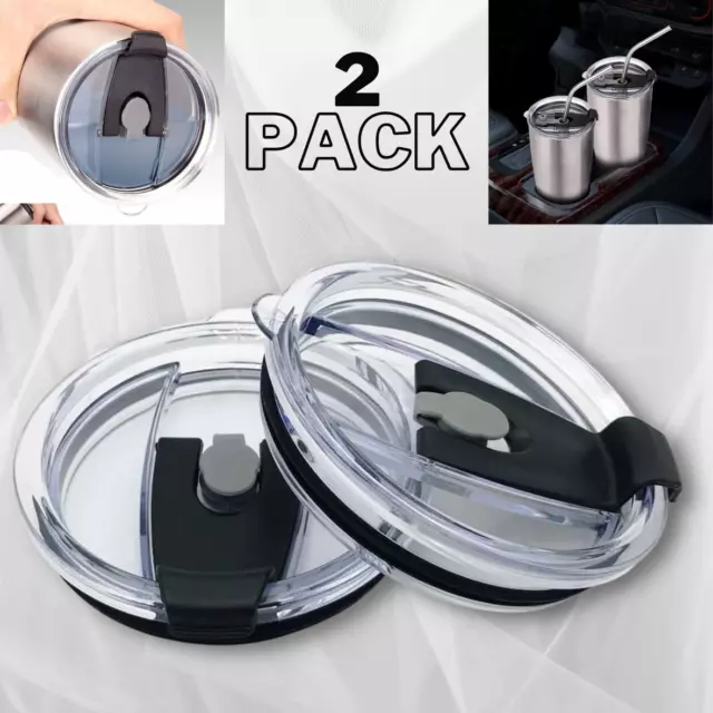 2 Replacement Flip Lid For Yeti Insulated Stainless Steel Tumbler Travel Mug