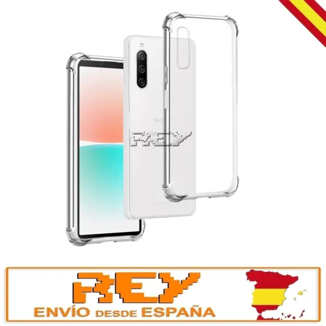 Funda Silicona Antishock para SONY XPERIA 10 IV Carcasa Reforzada Gel TPU s1479