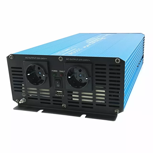 Voltage Converter FS2000DR 12V 230V 2000/4000 Watt Pure Sine Inverter FS  Series