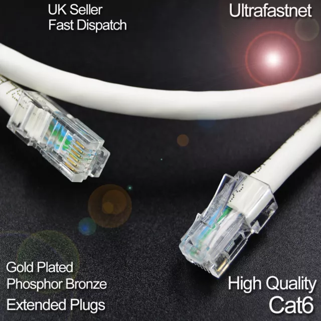 Cat6 5M BT Infinity  Modem / Router cable VDSL RJ11 / RJ11 High Quality, Gaming