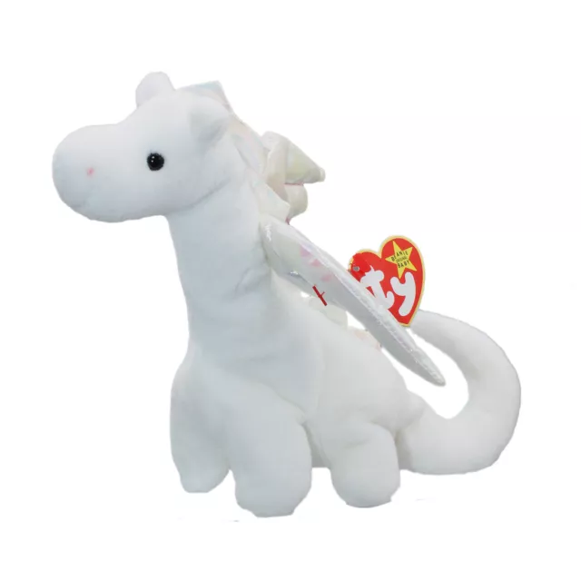 Ty Beanie Baby Magic - MWMT (Dragon White 1995)