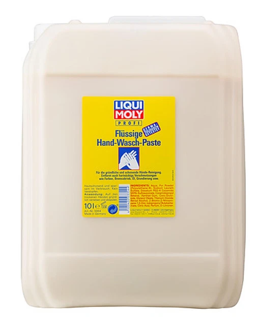 Pulitore Mani Pasta Lavaggio Mani Liquida LIQUI MOLY 3354 Secchio 10 Litri