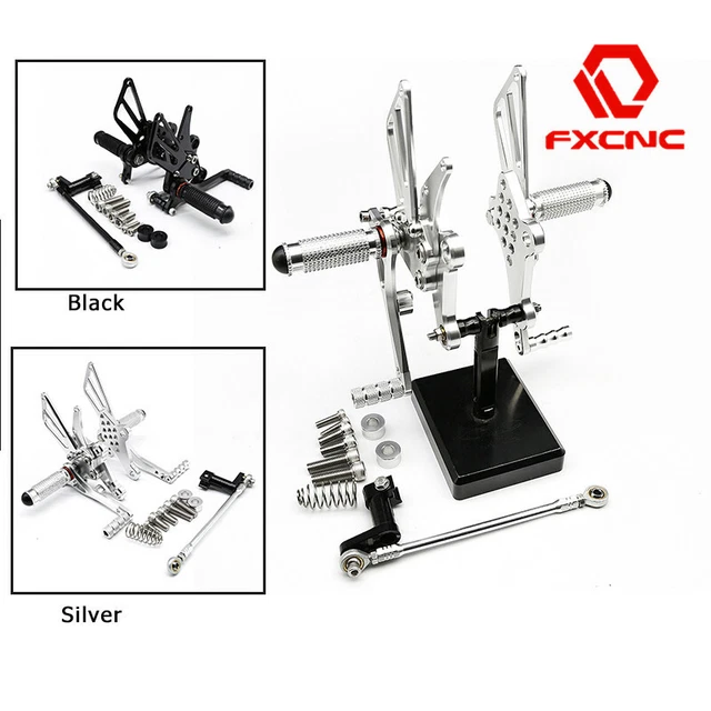 CNC Adjustable Front Rearset Footpeg Footrest Peg Rest Mount For BJ302 Tnt 302 R