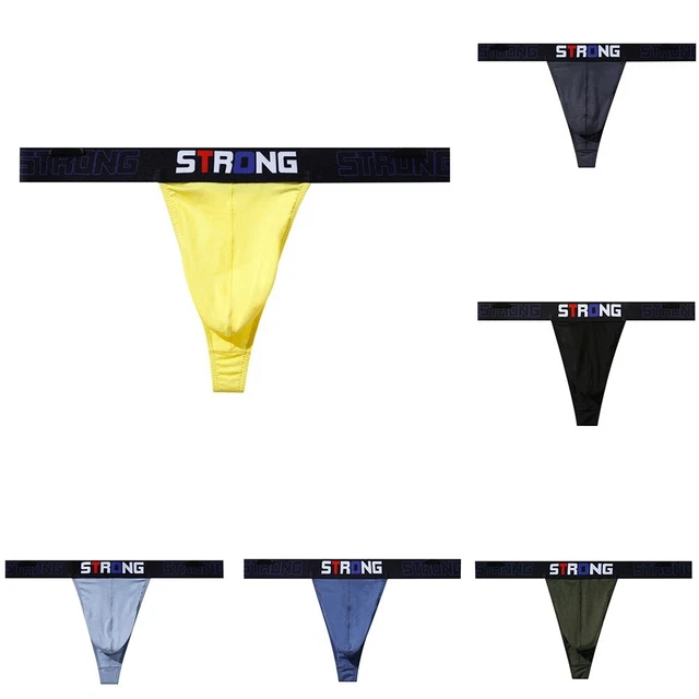 Sous-vêtements de bikini modal sexy pour hommes string string culotte lingerie