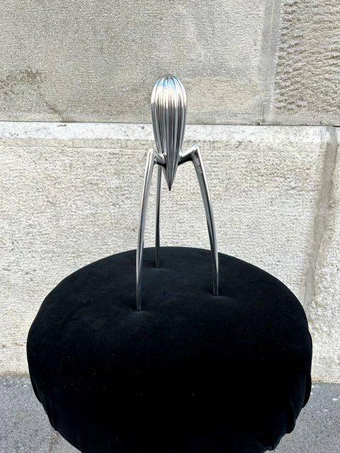 Exprimidor Alessi Philippe Starck 1990 Jucy Salif Con Caja Ed Instrucciones