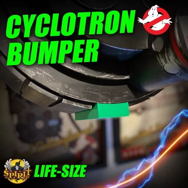 Spirit LIFE-SIZE Cyclotron Bumper   Spirit Halloween Ghostbusters Proton Pack