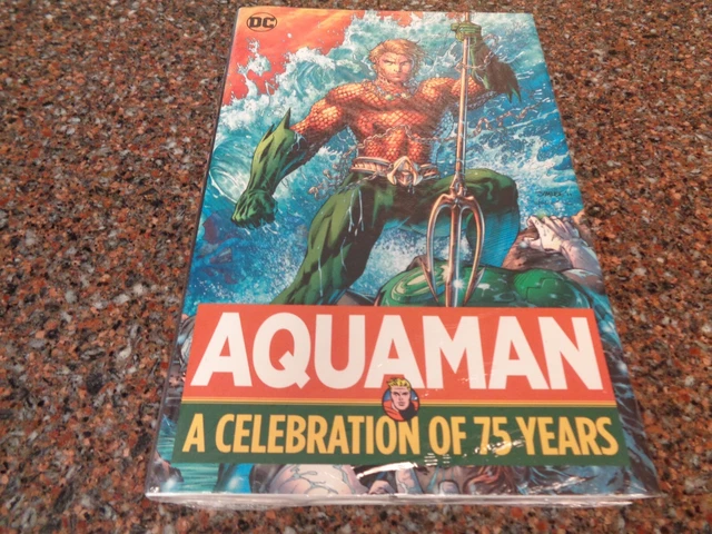 Aquaman : A Celebration of 75 Years (Hardcover, Sealed) New
