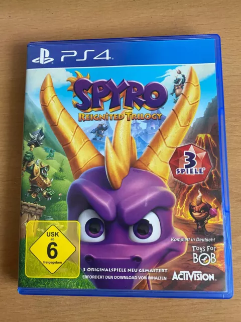 Spyro Reignited Trilogy 3 in 1 PS4 wie Crash Bandicoot Sony PlayStation 4