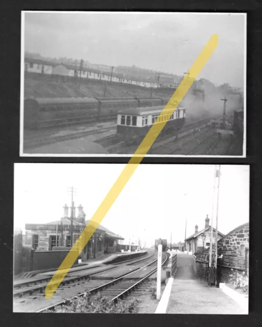 Postcards London & North Eastern Railway (Lner) Sentinel Railcar Scotswood 2No.