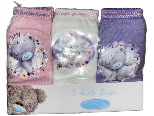 new 3prs of Tatty teddy knickers,briefs,pants.3-4,4-5 or 5-6yrs
