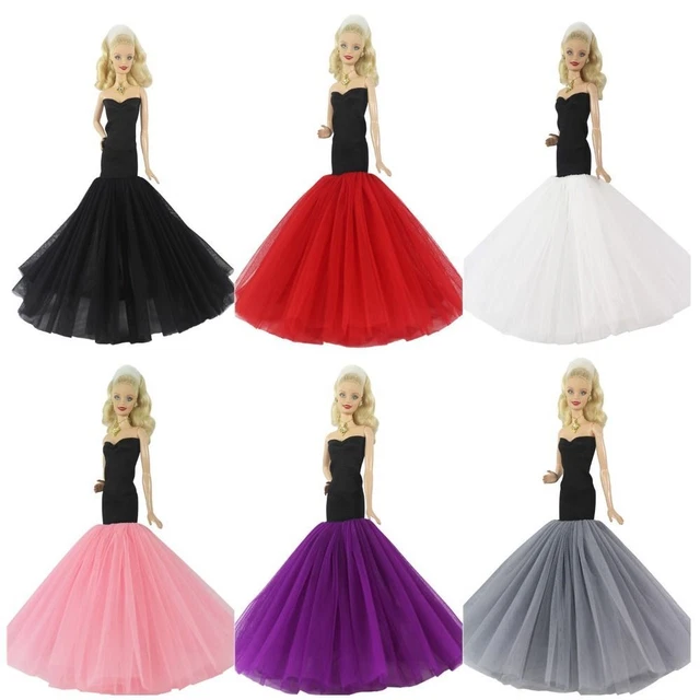Fashion Elegant Party Clothes Doll Princess Skirt  30cm Doll/1/6 BJD Dolls