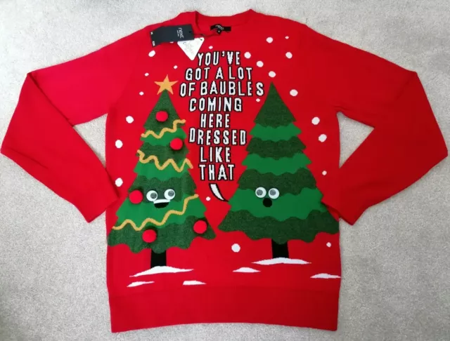 Men's Next Christmas Jumper Size S Brand New