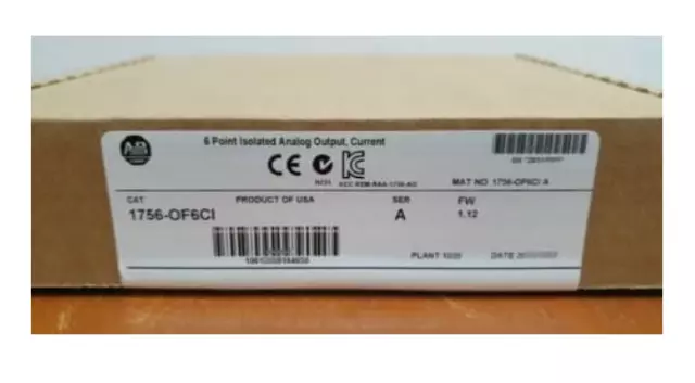 New Factory Sealed AB 1756-OF6CI /A ControlLogix Isolated Output Module