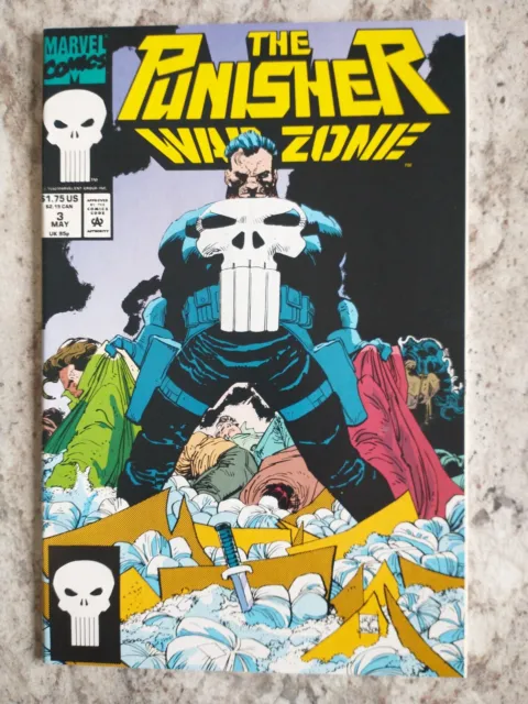 The Punisher War Zone #3 1st Print VF/NM Marvel Comics  1992 Dixon