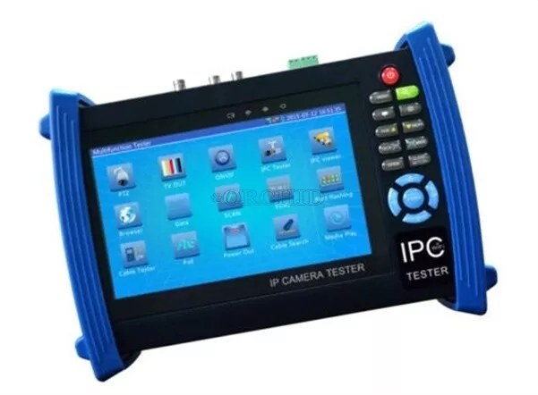 Touch Screen IPC-8600 7" Onvif Ip Cctv Analog Camera Ptz Poe Tester Hdmi-Outp yv
