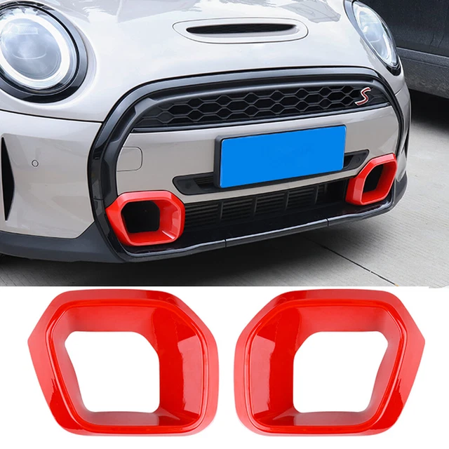 2x Chrome Headlight Ring Bezel Cover Trim For Mini Cooper F55 F56