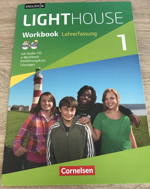 ENGLISH G LIGHTHOUSE 1 5. Klasse Workbook Lehrerfassung m. Lösungen