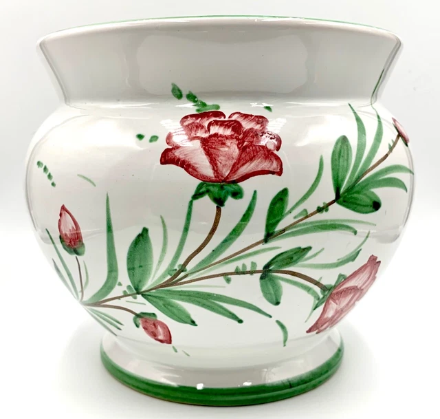Quadratischer Blumentopf Aus Rotem Ton – Handgefertigt In Spanien, Für Innen & Außen
