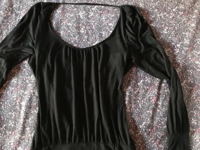 MAGLIA TOP VISCOSA Intimissimi scollo schiena nera EUR 13 00 PicClick IT