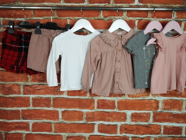 Camicia Top Camicetta Bundle Bambina Età 12-18 Mesi Next H&M Gap 86Cm