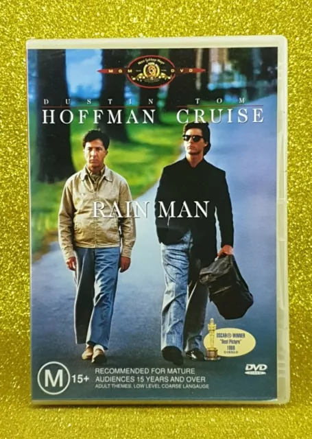 RAIN MAN DVD Melodrama Comedy Movie Dustin Hoffman & Tom Cruise Rated M15+  R4 $11.95 - PicClick AU