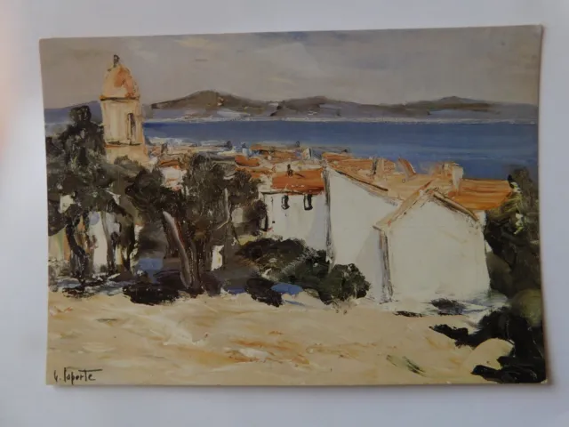 83 Var Carte Postale  Saint-Tropez N°90 Peintre Laporte