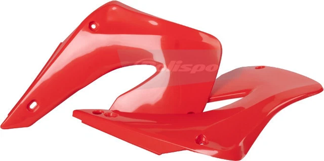 Polisport Radiator Shrouds Red for Honda 2000-2001 CR125R CR250R