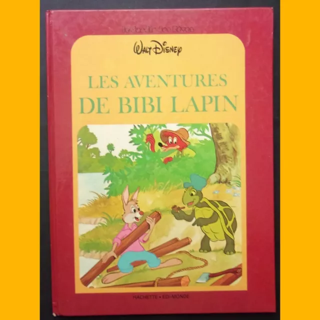 LES AVENTURES DE BIBI LAPIN Walt Disney 1981