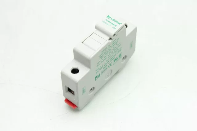 New Littelfuse LPHV Powr-Safe Fuse Holder 1000VDC / 30A Single Pole w 5A Fuse