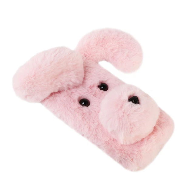 Coque pour téléphone à motifs en peluche douce Mignon Mode Hiver Garder 7