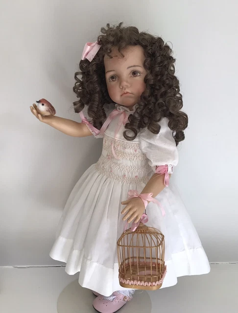 Dianna Effner all Porcelain Doll 18 Inches MOLLY