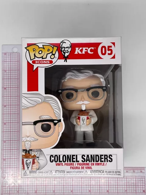 Funko Pop Icons KFC #05 Colonel Sanders Vinyl Figure A04