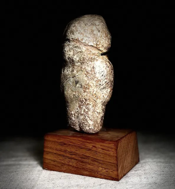 300 BC Mezcala, Guerrero Stone Axe God Effigy.