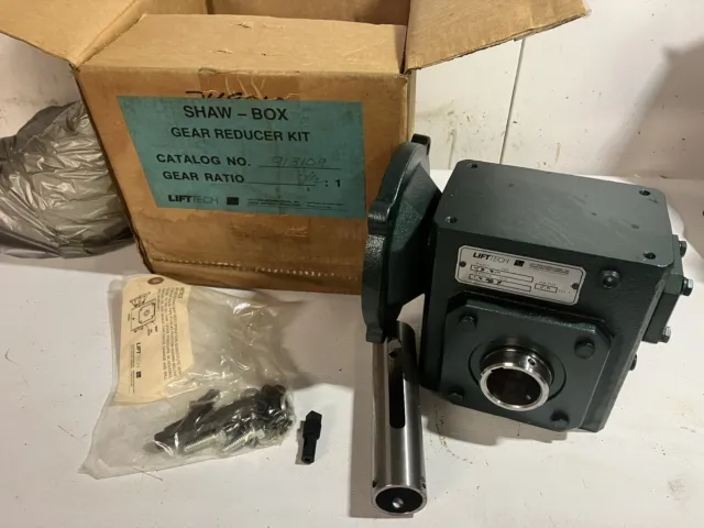 913109 Shaw-Box LiftTech Lift Tech Gear Reducer 7.5:1 Crane Hoist gearbox
