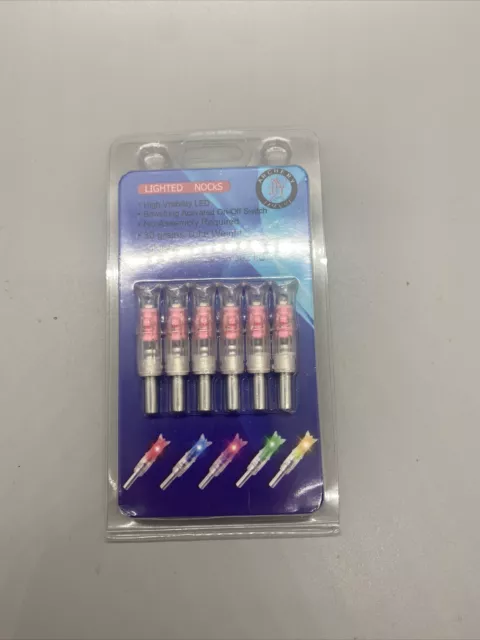 JIANZD Led Nocks 7.6mm Automatic Light Nocks Replaceable Arrow Nocks for Hunting