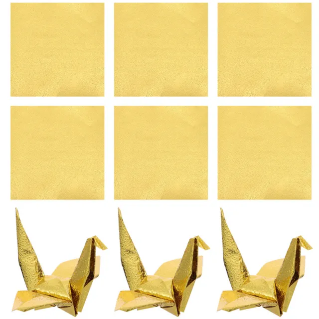 100 hojas de origami para niños manual de corte de papel perlado de una sola cara de origami