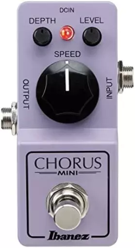 Ibanez Stereo Chorus Mini-Effektgerät Made in Japan CSMINI, violett