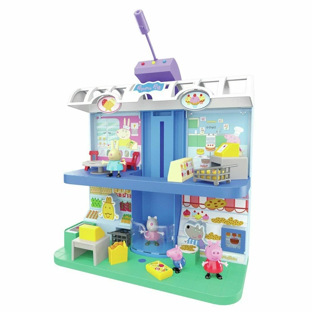 Peppa Pig Shopping Center Playset, 10 Pc - Fry's Food Stores