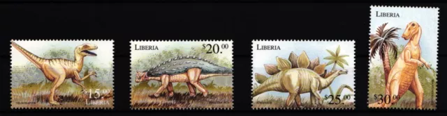 Liberia 2567-2570 Mint Dinosaur #JA077