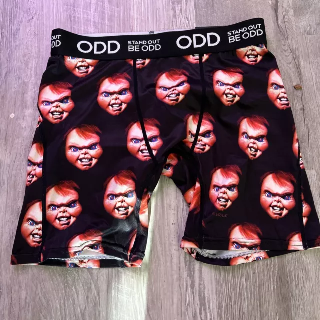 ODD Stand Out Be Odd CHEECH & CHONG Boxer Briefs Underwear Brown Mens Size M