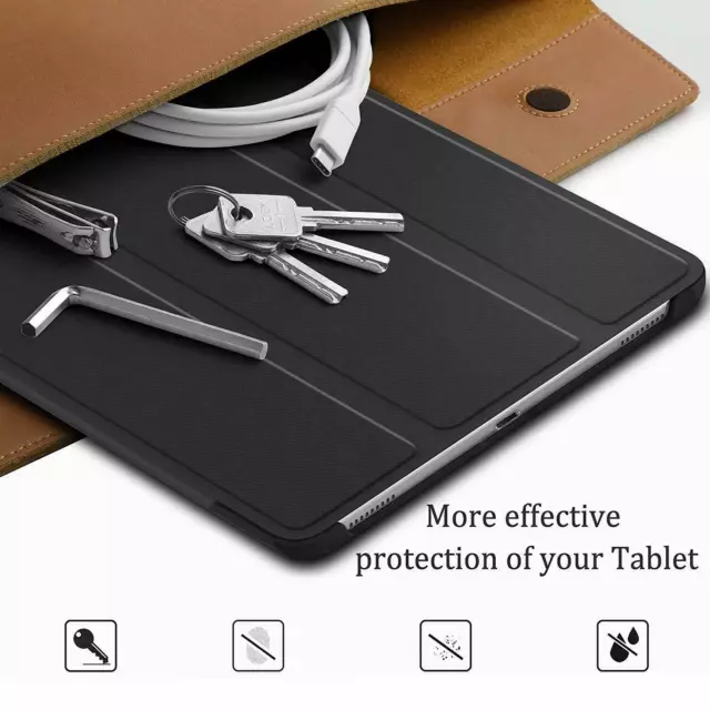 For iPad 10th 9th 8th 7th 6th 5th Gen Air 1 3 4th Smart Leather Stand Case Cover 3