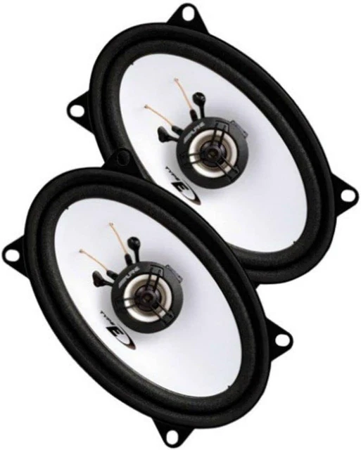 Alpine SXE-4625S Auto Lautsprecher - Perfekt Für Skoda Octavia 1 (1996-2004) - 10x15cm 300W