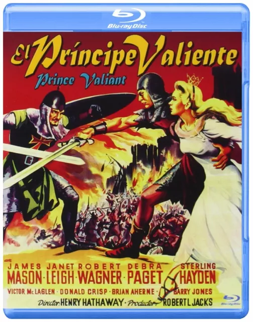 Prince Valiant (1954) Blu Ray James Mason Janet Leigh